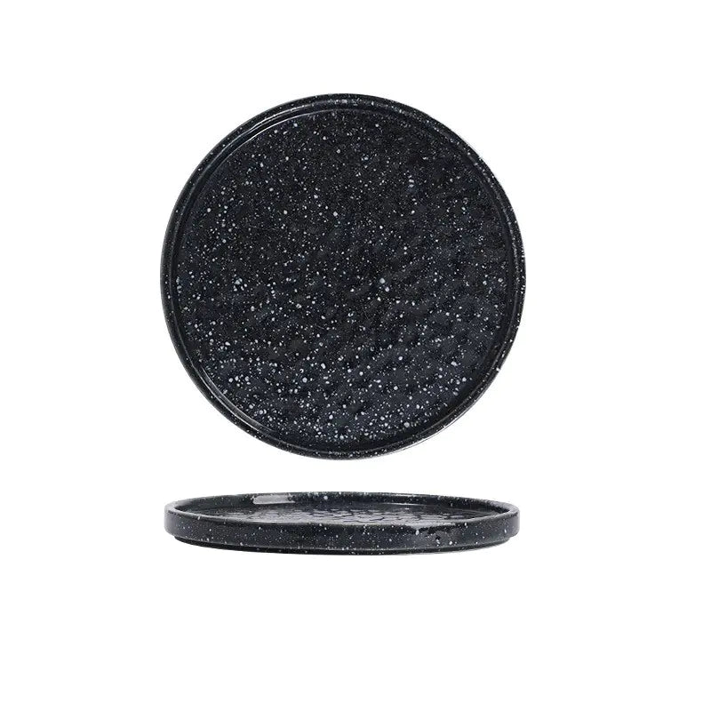 Creative Ceramic Plate for Steak, Pasta, and Pizza