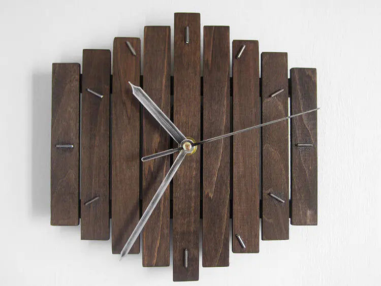 Rustic European Woodland Clock