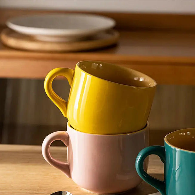 Oversized Big Belly Ceramic Mug