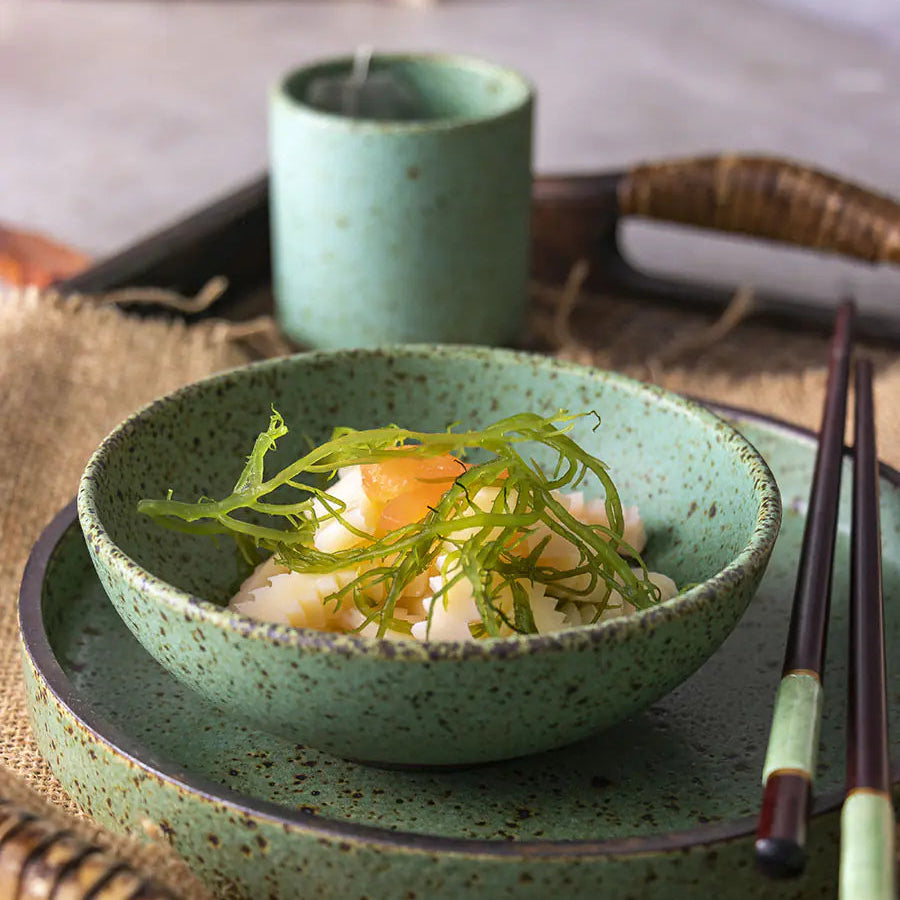 Vintage Handmade Stoneware Bowl